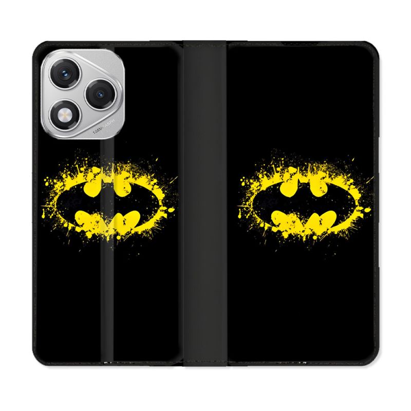 Housse cuir portefeuille Pour Honor 400 Lite 5G Batman Logo