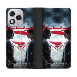 Housse cuir portefeuille Pour Honor 400 Lite 5G Batman VS Superman