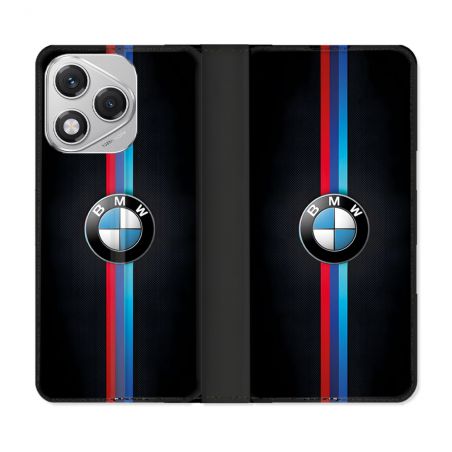 Housse cuir portefeuille Pour Honor 400 Lite 5G BMW Logo