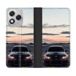 Housse cuir portefeuille Pour Honor 400 Lite 5G BMW Serie