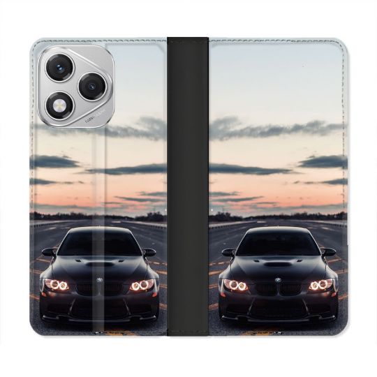 Housse cuir portefeuille Pour Honor 400 Lite 5G BMW Serie