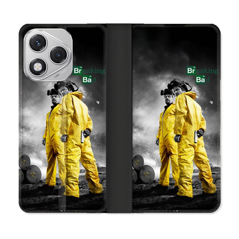 Housse cuir portefeuille Pour Honor 400 Lite 5G Breaking Bad Affiche