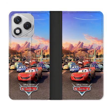 Housse cuir portefeuille Pour Honor 400 Lite 5G Cars Affiche