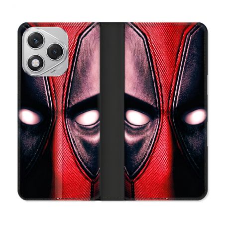 Housse cuir portefeuille Pour Honor 400 Lite 5G Deadpool Yeux
