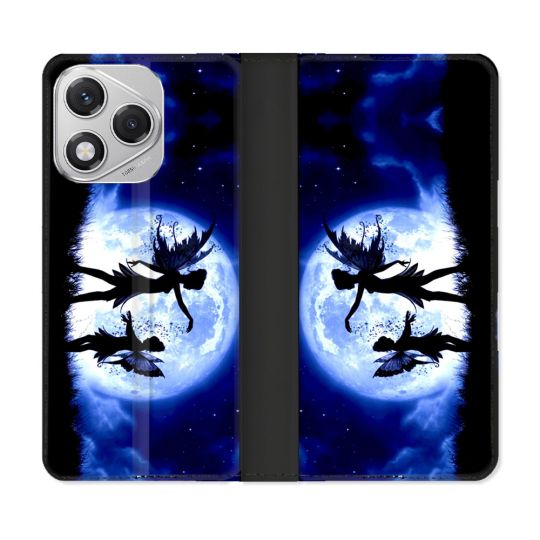 Housse cuir portefeuille Pour Honor 400 Lite 5G Fantastique Fee Lune