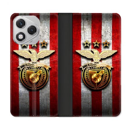 Housse cuir portefeuille Pour Honor 400 Lite 5G Foot Benfica