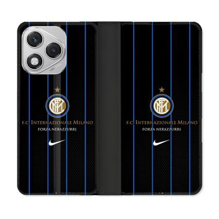 Housse cuir portefeuille Pour Honor 400 Lite 5G Foot Inter Milan