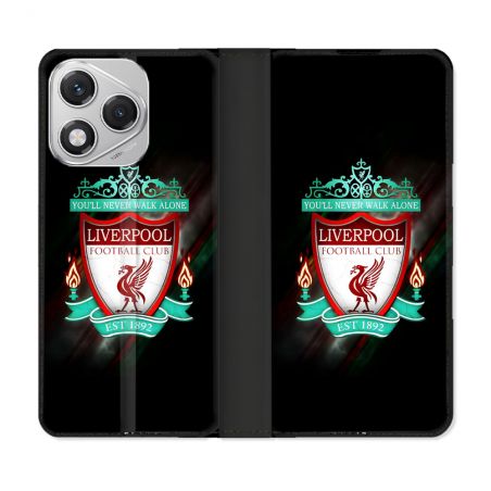 Housse cuir portefeuille Pour Honor 400 Lite 5G Foot Liverpool