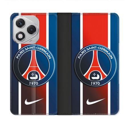 Housse cuir portefeuille Pour Honor 400 Lite 5G Foot PSG 1970