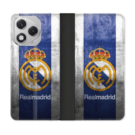 Housse cuir portefeuille Pour Honor 400 Lite 5G Foot Real Madrid