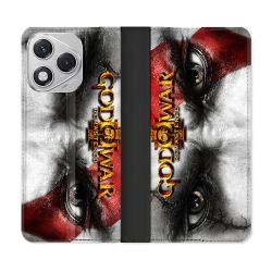 Housse cuir portefeuille Pour Honor 400 Lite 5G God Of War GOW