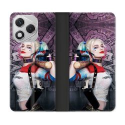 Housse cuir portefeuille Pour Honor 400 Lite 5G Harley Quinn Batte