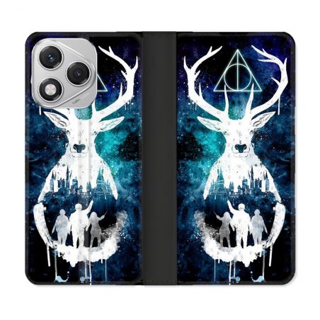 Housse cuir portefeuille Pour Honor 400 Lite 5G Harry Potter Patronome