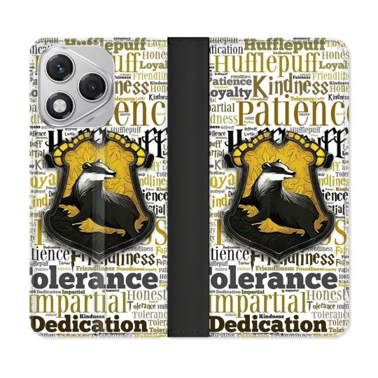 Housse cuir portefeuille Pour Honor 400 Lite 5G Harry Potter Poursouffle