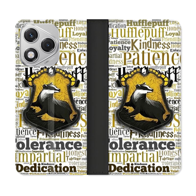 Housse cuir portefeuille Pour Honor 400 Lite 5G Harry Potter Poursouffle