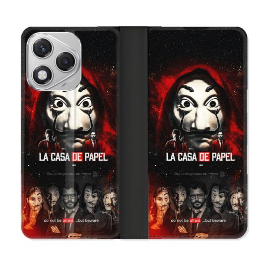 Housse cuir portefeuille Pour Honor 400 Lite 5G La Casa De Papel
