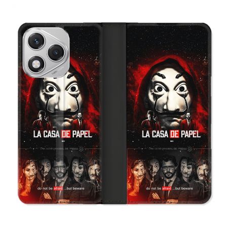 Housse cuir portefeuille Pour Honor 400 Lite 5G La Casa De Papel