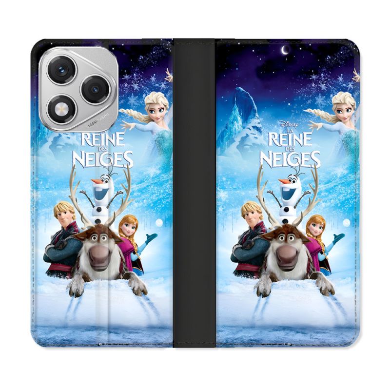 Housse cuir portefeuille Pour Honor 400 Lite 5G La Reine Des Neiges