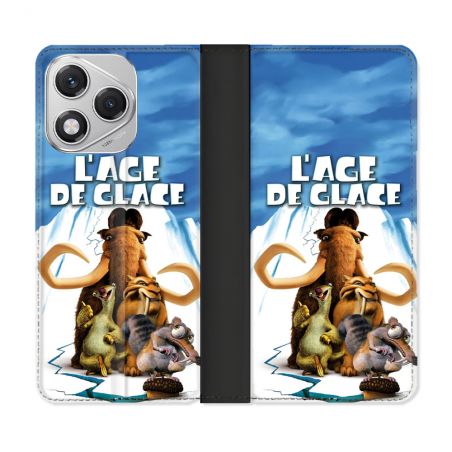 Housse cuir portefeuille Pour Honor 400 Lite 5G L'âge de Glace Affiche