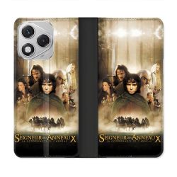 Housse cuir portefeuille Pour Honor 400 Lite 5G Le seigneur Des Anneaux Affiche