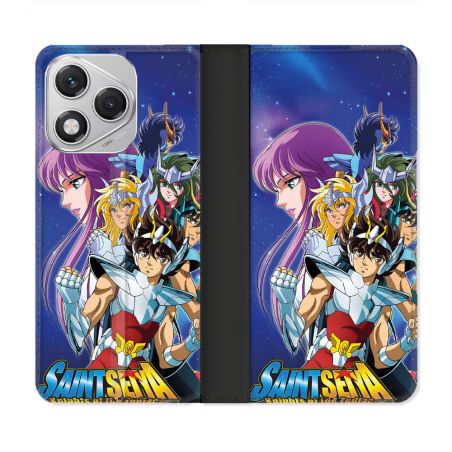 Housse cuir portefeuille Pour Honor 400 Lite 5G Les Chevaliers Du Zodiaque