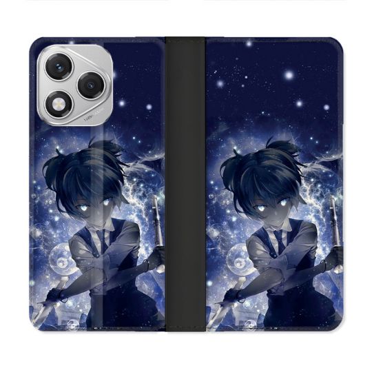 Housse cuir portefeuille Pour Honor 400 Lite 5G Manga Assassination Classroom Nagisa