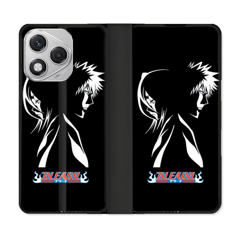Housse cuir portefeuille Pour Honor 400 Lite 5G Manga Bleach Duo