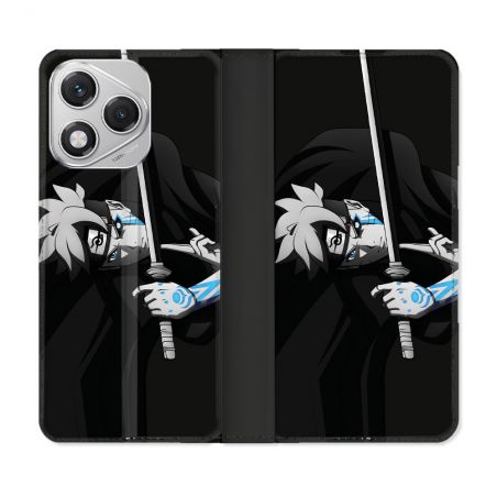 Housse cuir portefeuille Pour Honor 400 Lite 5G Manga Boruto Epée