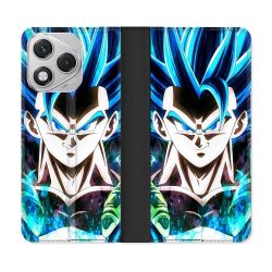 Housse cuir portefeuille Pour Honor 400 Lite 5G Manga Dragon Ball Gogeta Visage