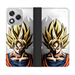 Housse cuir portefeuille Pour Honor 400 Lite 5G Manga Dragon Ball Sangoku Portrait