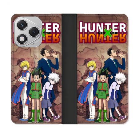 Housse cuir portefeuille Pour Honor 400 Lite 5G Manga Hunter X Hunter Vintage