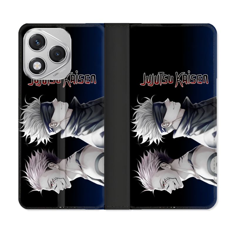 Housse cuir portefeuille Pour Honor 400 Lite 5G Manga Jujutsu Kaisen