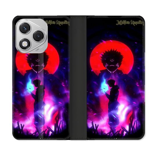 Housse cuir portefeuille Pour Honor 400 Lite 5G Manga Jujutsu Kaisen Itadori Sukuna