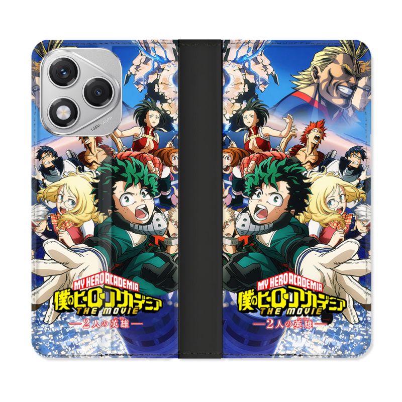 Housse cuir portefeuille Pour Honor 400 Lite 5G Manga My Hero Academia Affiche