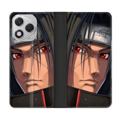 Housse cuir portefeuille Pour Honor 400 Lite 5G Manga Naruto Itachi Visage