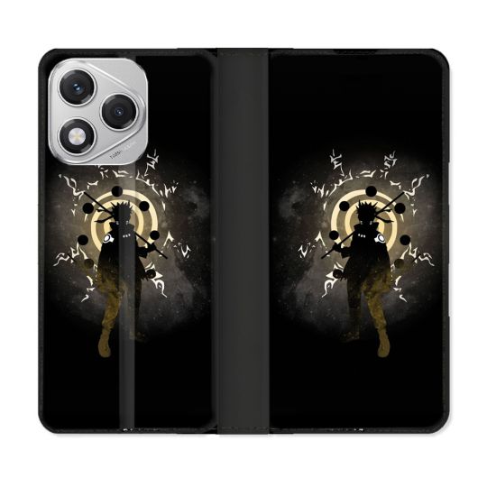 Housse cuir portefeuille Pour Honor 400 Lite 5G Manga Naruto Sage