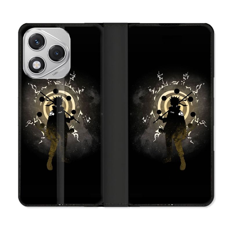 Housse cuir portefeuille Pour Honor 400 Lite 5G Manga Naruto Sage