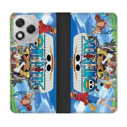 Housse cuir portefeuille Pour Honor 400 Lite 5G Manga One Piece Sunny