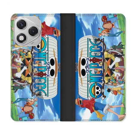 Housse cuir portefeuille Pour Honor 400 Lite 5G Manga One Piece Sunny