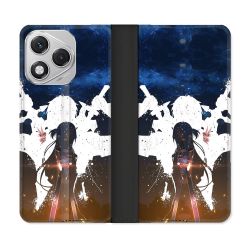 Housse cuir portefeuille Pour Honor 400 Lite 5G Manga SAO sword Art Online Asuna