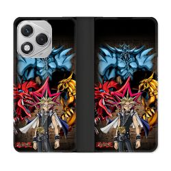 Housse cuir portefeuille Pour Honor 400 Lite 5G Manga Yu Gi Oh