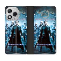 Housse cuir portefeuille Pour Honor 400 Lite 5G Matrix Affiche