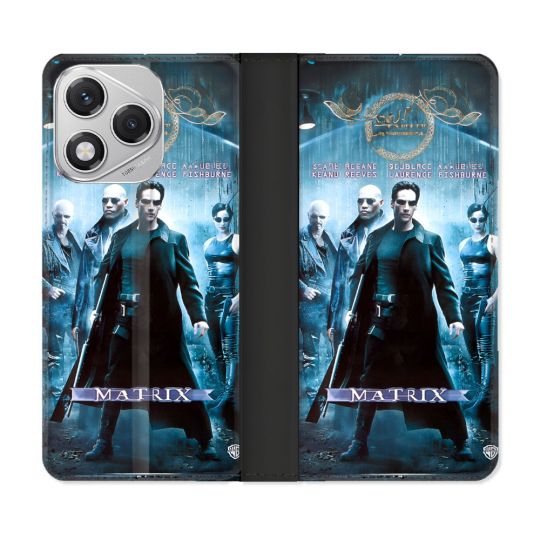 Housse cuir portefeuille Pour Honor 400 Lite 5G Matrix Affiche