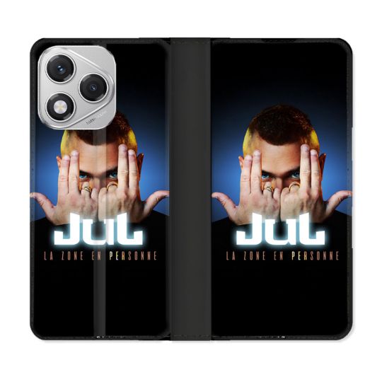 Housse cuir portefeuille Pour Honor 400 Lite 5G Musique Jul Signe