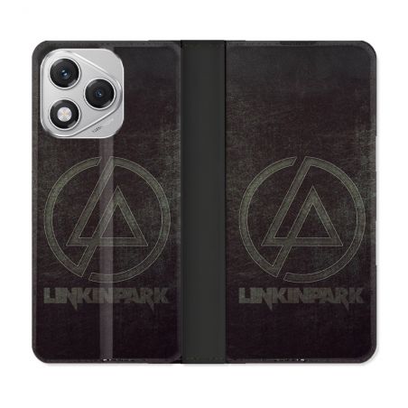 Housse cuir portefeuille Pour Honor 400 Lite 5G Musique Rock Linkin Park