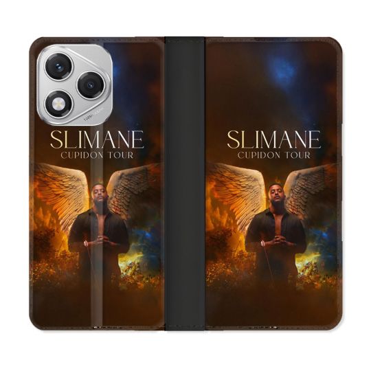 Housse cuir portefeuille Pour Honor 400 Lite 5G Musique Slimane Ange