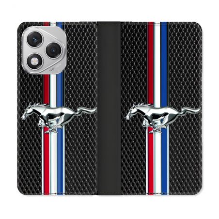 Housse cuir portefeuille Pour Honor 400 Lite 5G Mustang