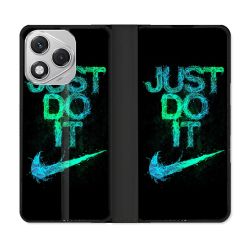 Housse cuir portefeuille Pour Honor 400 Lite 5G Nike Just Do It