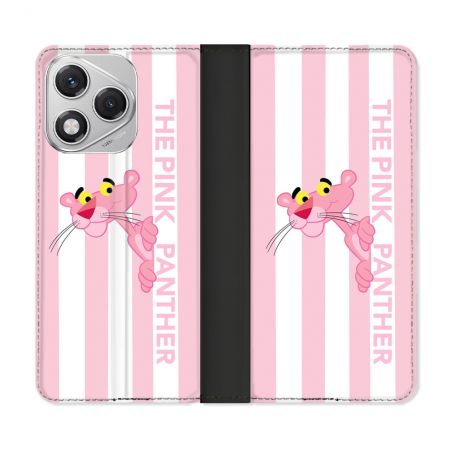 Housse cuir portefeuille Pour Honor 400 Lite 5G Panthere Rose