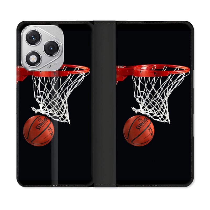 Housse cuir portefeuille Pour Honor 400 Lite 5G Sport Basket Panier
